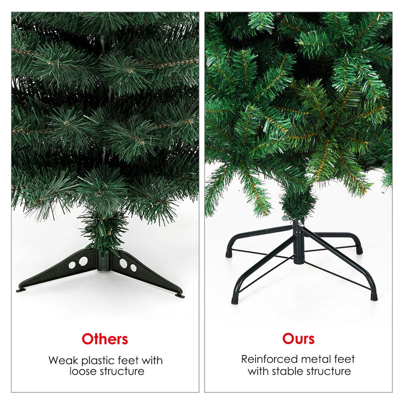 Load image into Gallery viewer, Artificial Christmas Tree with Solid Metal Stand - GoplusUS
