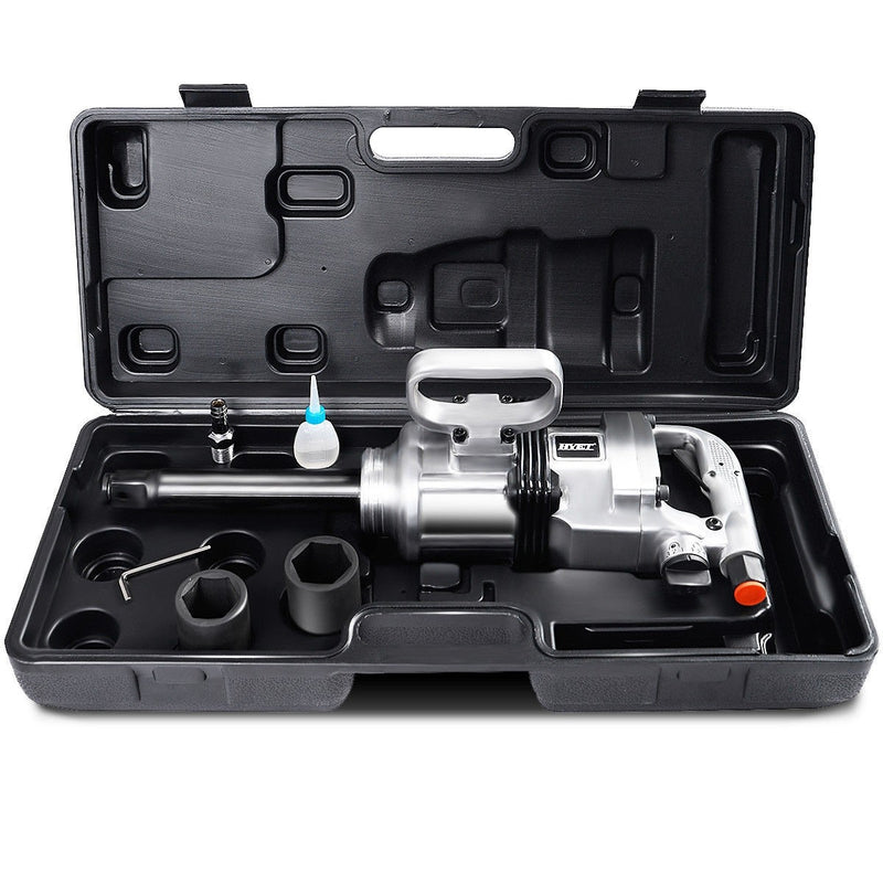 Load image into Gallery viewer, 1&quot; Air Impact Wrench Gun Heavy Duty Pneumatic Tool Long Shank Commercial Truck Mechanics w/Case - GoplusUS
