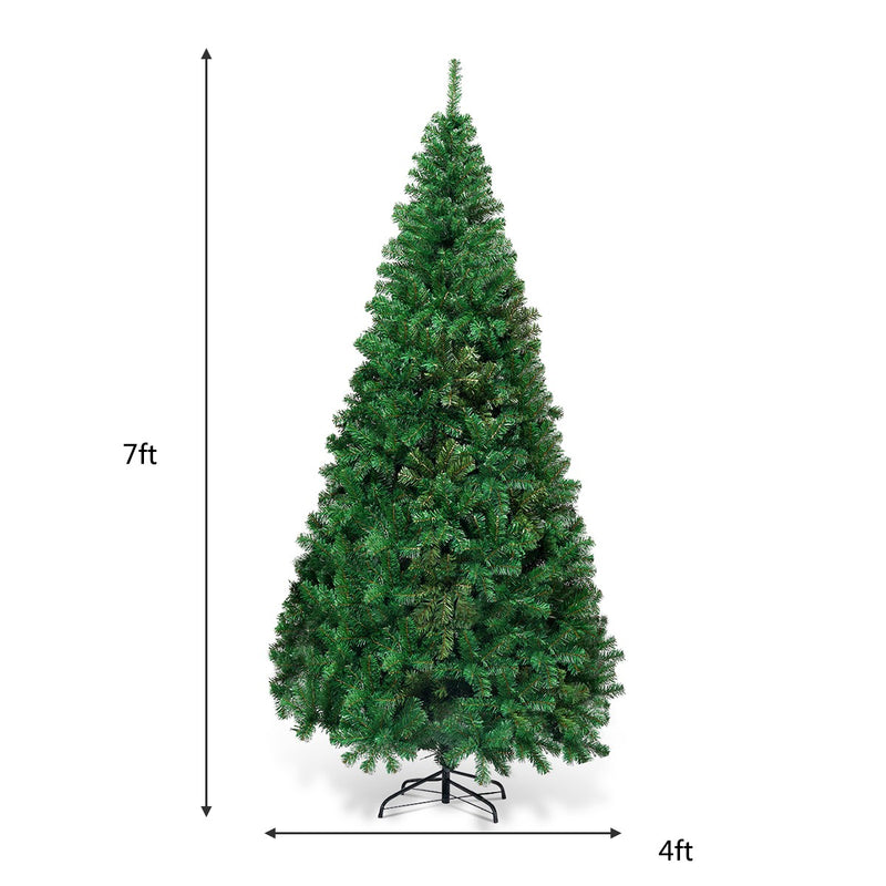 Load image into Gallery viewer, Artificial Christmas Tree with Solid Metal Stand - GoplusUS
