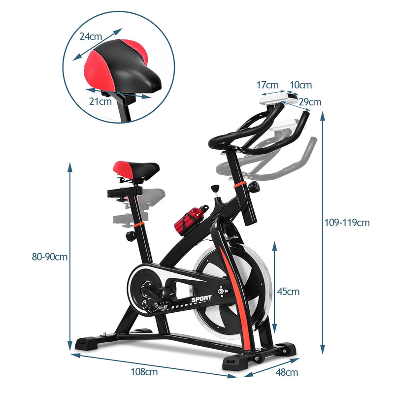 Load image into Gallery viewer, Adjustable Professional Exercise Bike for Home and Gym Use - GoplusUS
