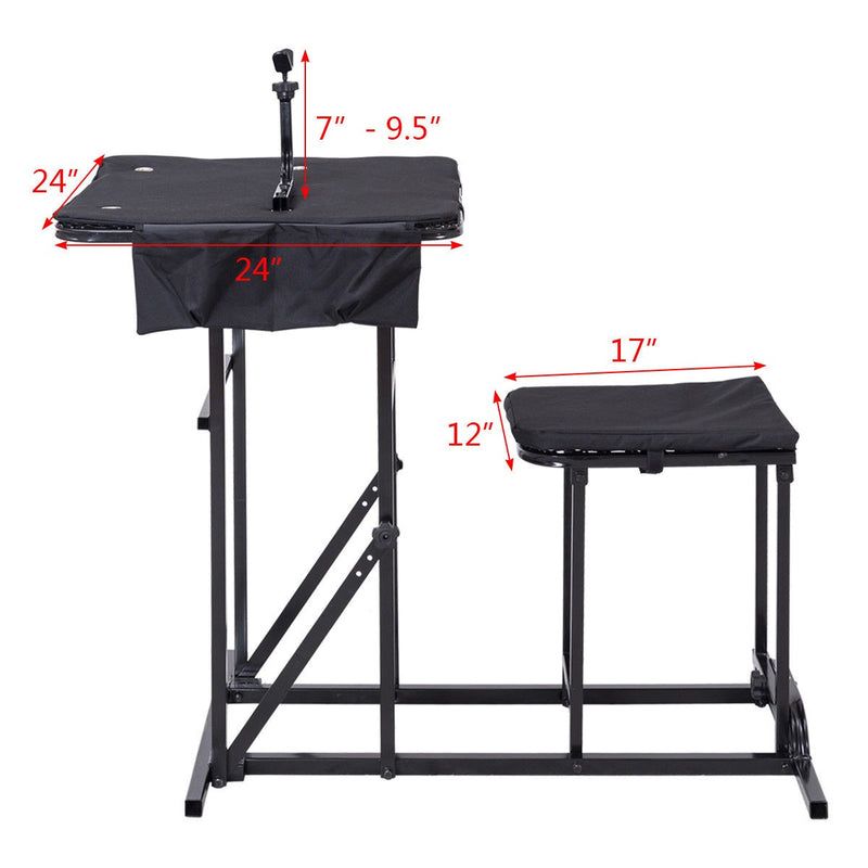 Load image into Gallery viewer, Portable Shooting Table Seat Set
