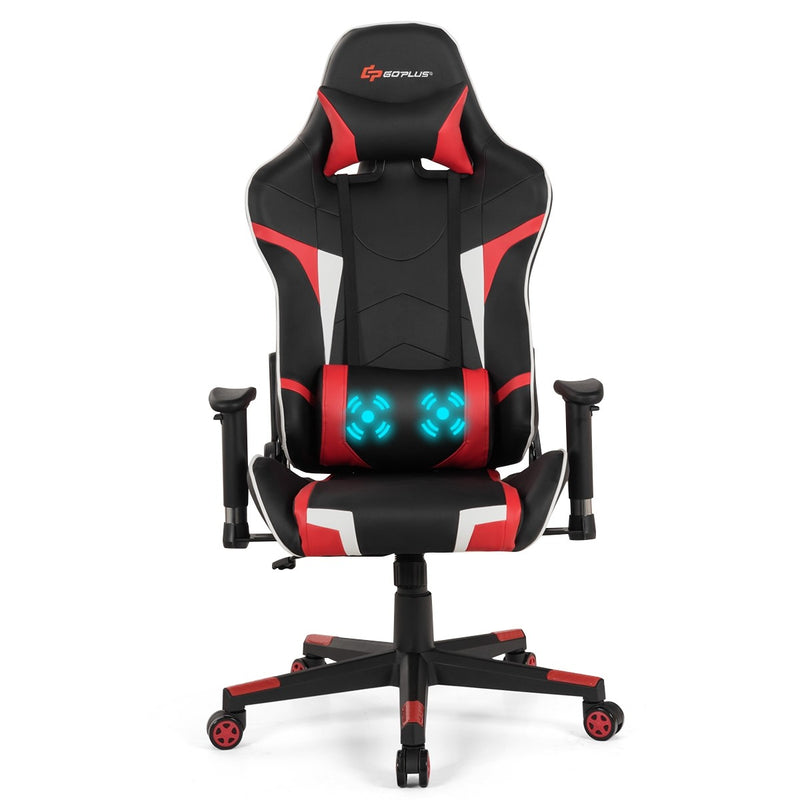 Load image into Gallery viewer, Gaming Chair, Massage Office Chair Computer Gaming Racing Chair - GoplusUS
