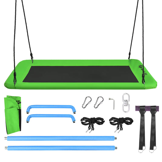 Goplus 700LBS 60 Inch Giant Platform Tree Swing for Kids and Adults - GoplusUS