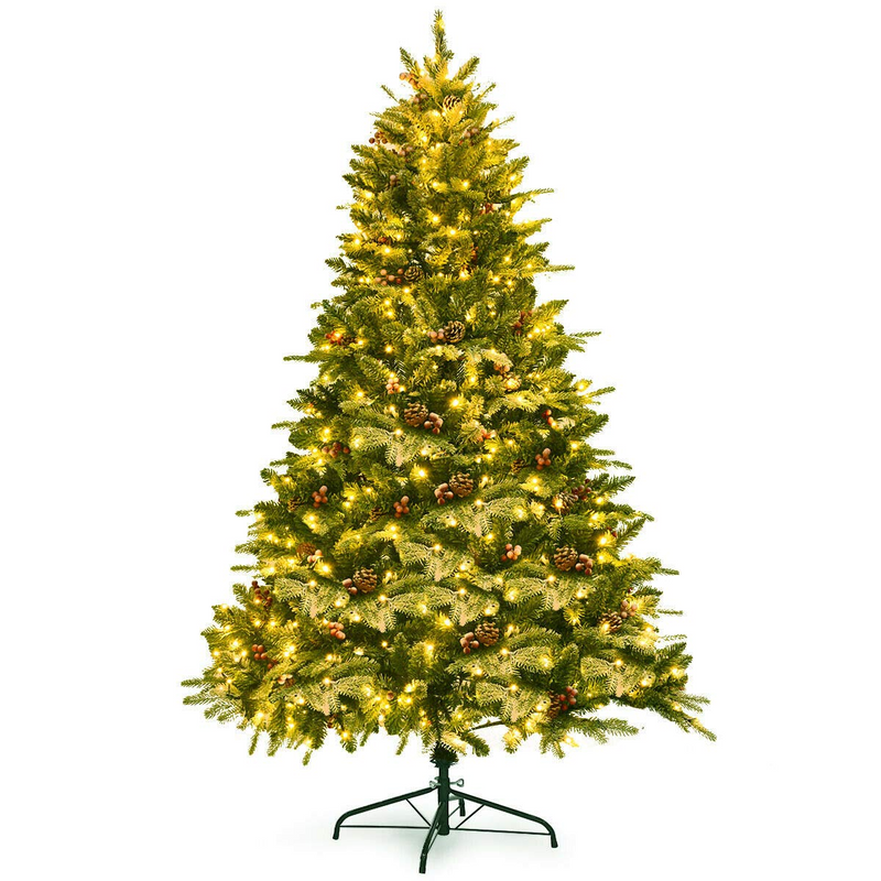 Load image into Gallery viewer, Goplus 6.5FT Snow Flocked Christmas Tree - GoplusUS
