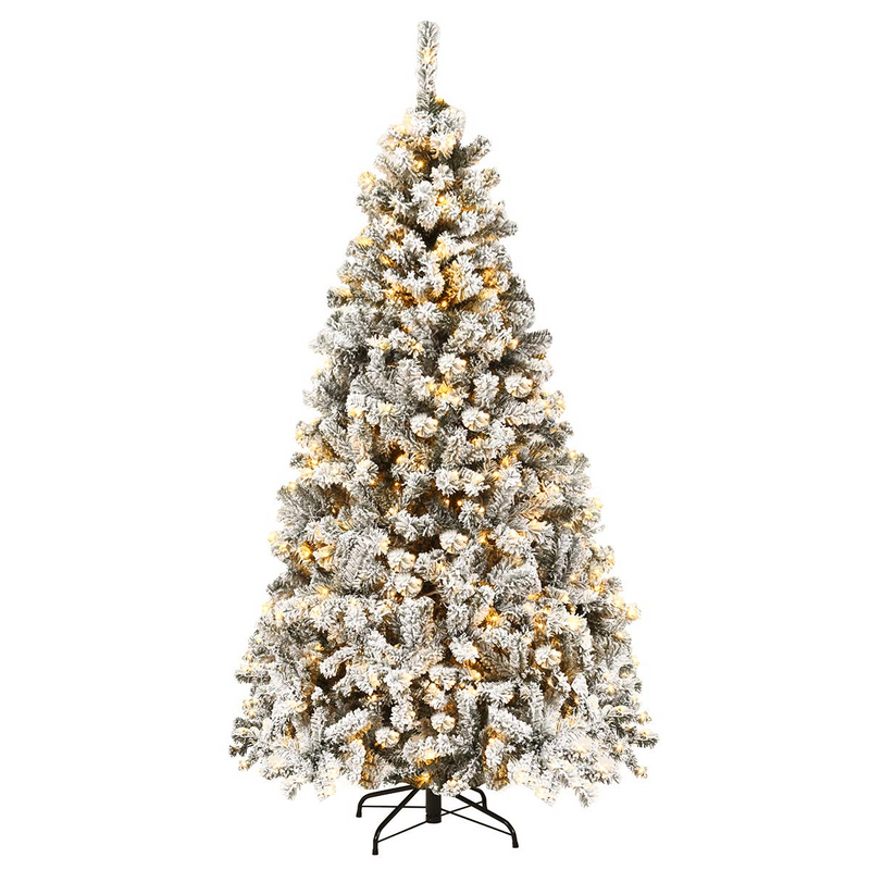 Load image into Gallery viewer, Goplus 6ft Pre-Lit Artificial Christmas Tree - GoplusUS
