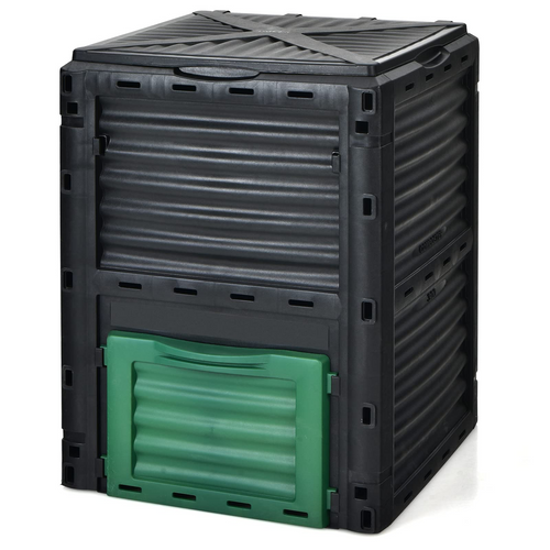 Goplus Compost Bin, 80 Gallon(300 L) Large Composting Box - GoplusUS