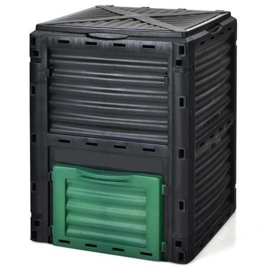 Goplus Compost Bin, 80 Gallon(300 L) Large Composting Box - GoplusUS