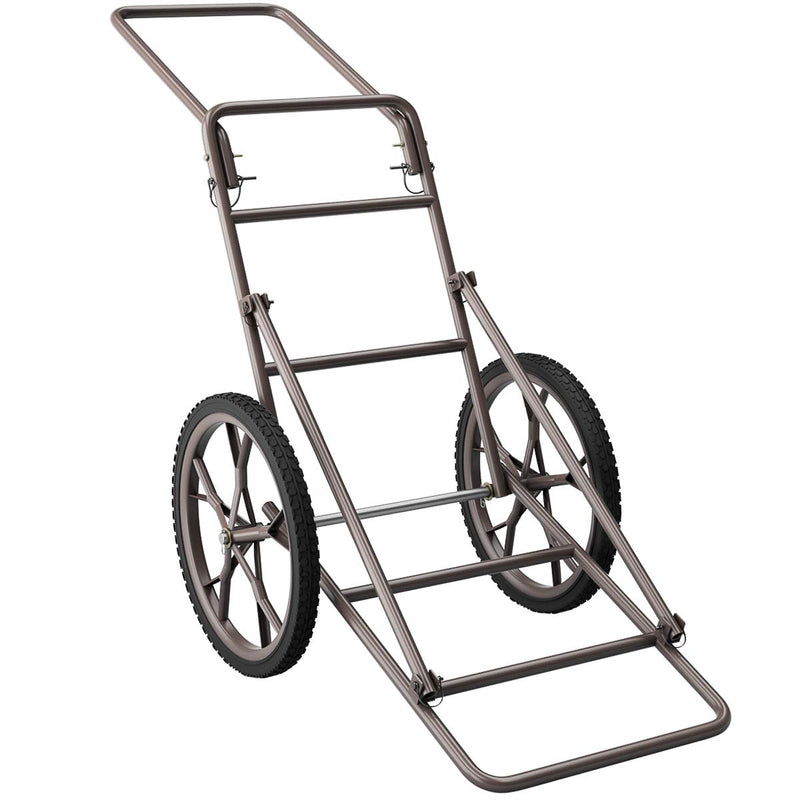 Load image into Gallery viewer, Folding Deer Game Cart Larger Capacity 500lbs Hauler Utility Gear Dolly Cart Hunting Accessories - GoplusUS
