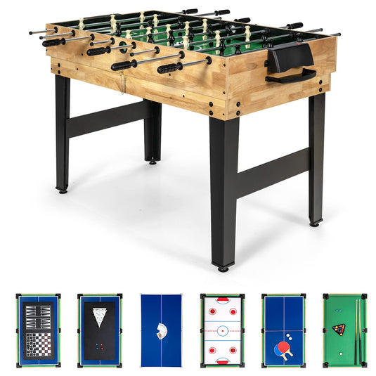 10-in-1 Combination Multi Game Table Set - GoplusUS