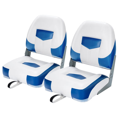 Folding Boat Seats, Low-Back Boat Seat, 2 Packs - GoplusUS