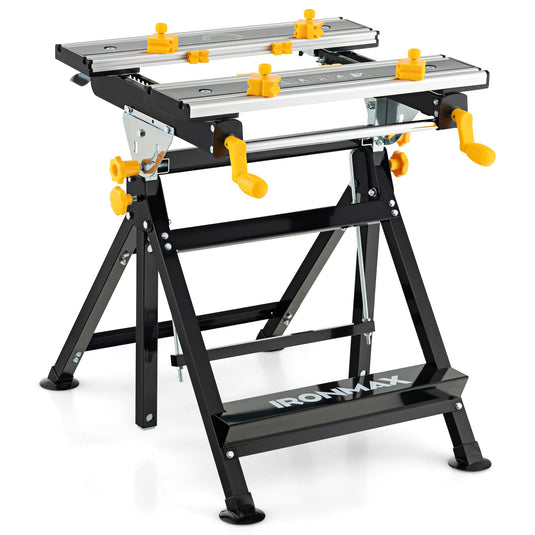 Portable Workbench, Folding Work Table - Goplus