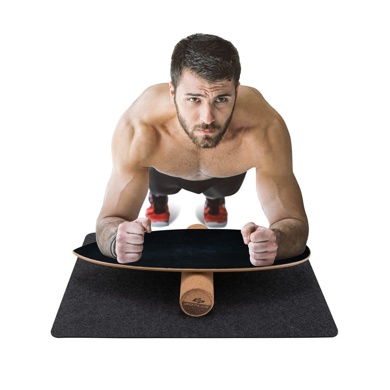 Load image into Gallery viewer, Goplus Balance Board Trainer, 500 LBS Weight Capacity Balancing Board for Core Strength, Skateboard - GoplusUS
