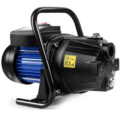 Goplus 1.6HP Well Water Pump Home Garden Irrigation Booster Jet Pump 1000GPH, 1200W (Black) - GoplusUS