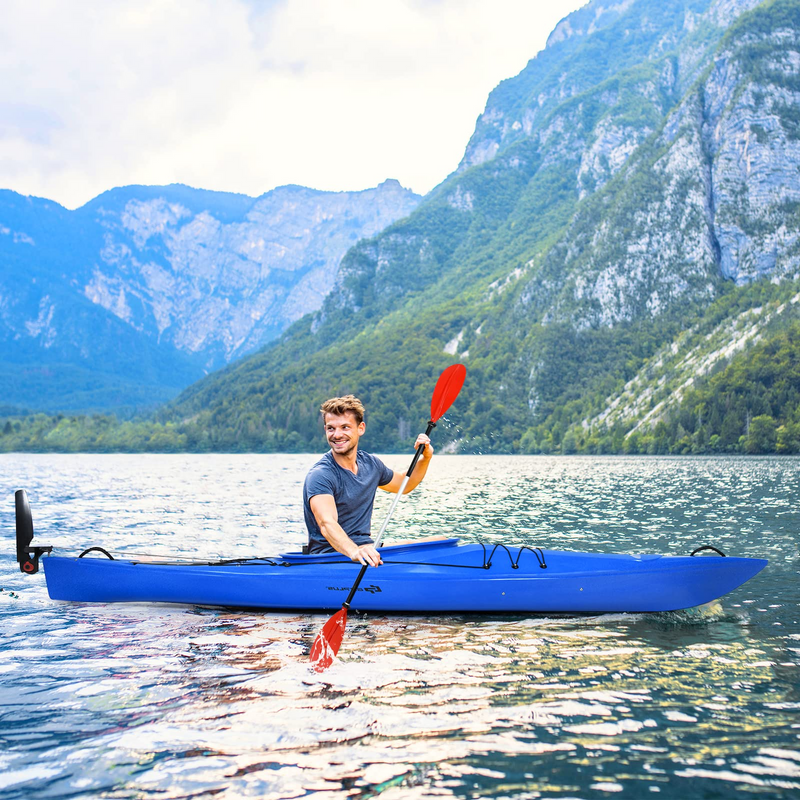 Load image into Gallery viewer, Goplus Single 12 FT Sit-in Kayak, Touring Fishing Keel Kayaks W/ Aluminum Paddle - GoplusUS

