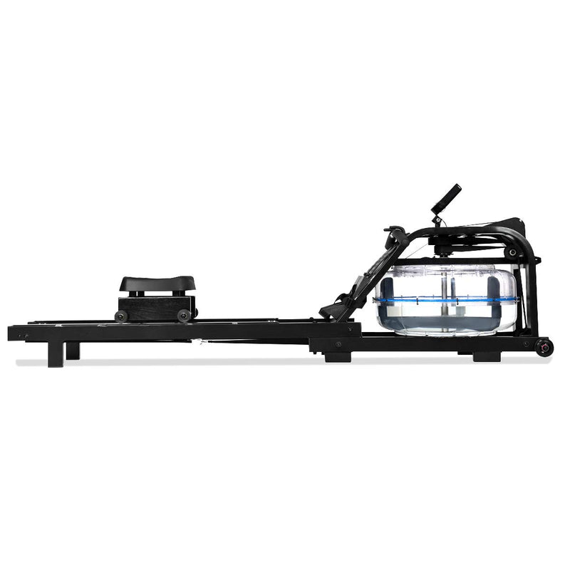 Load image into Gallery viewer, Water Rowing Machine Dual Track Adjustable Resistance with LCD Display and Large Weight Capacity for Home Use
