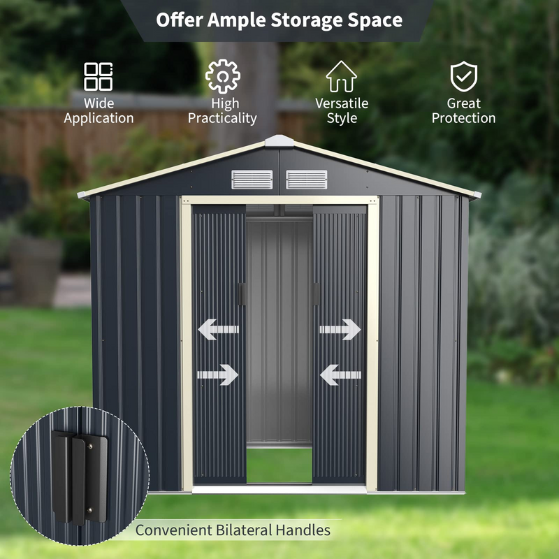 Load image into Gallery viewer, Goplus Storage Shed - GoplusUS
