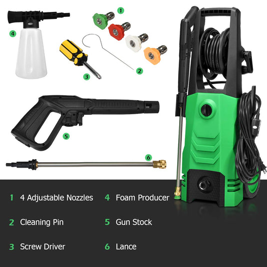 Goplus 3500PSI Electric Pressure Washer - GoplusUS