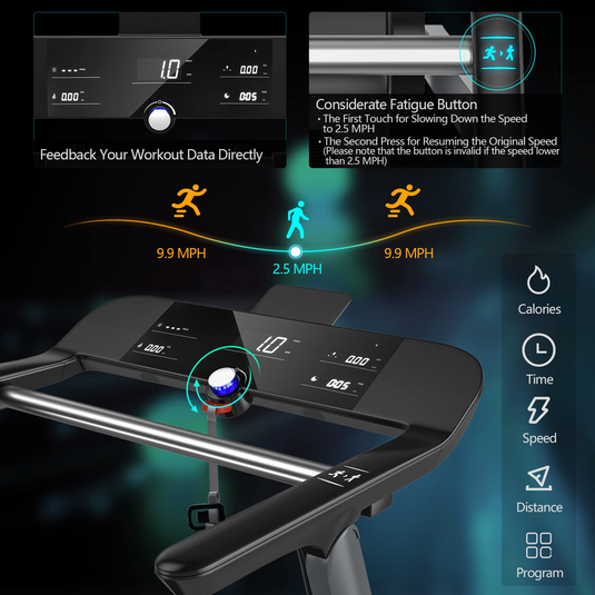 Goplus Heavy Duty Folding Treadmill for Gym - GoplusUS