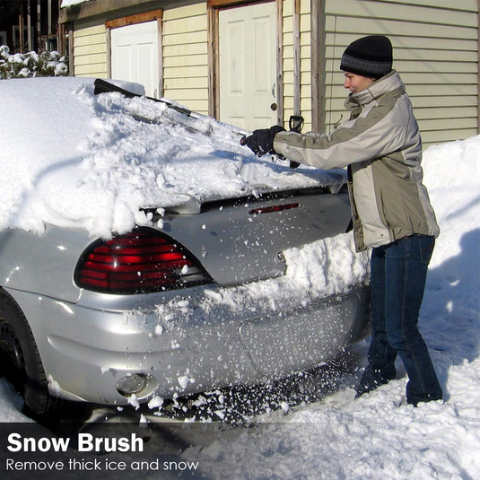 Goplus 3 in 1 Snow Shovel Set, Emergency Snow Removal Kit for Car - GoplusUS