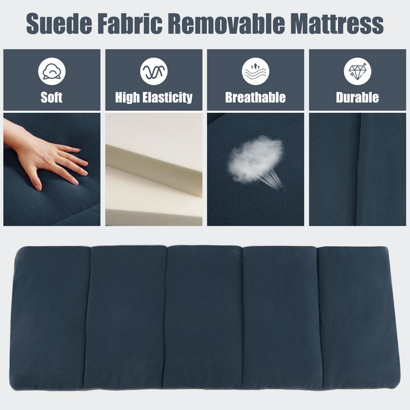 Load image into Gallery viewer, Goplus Camping Cot, Folding Camping Cot with Mattress, Pillow - GoplusUS
