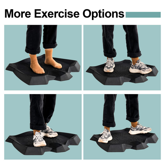 Anti Fatigue Standing Desk Mat, Ergonomic Cushioned Comfort Floor Mat - GoplusUS