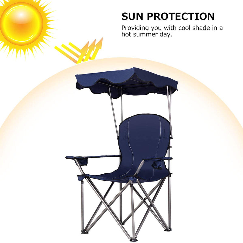 Load image into Gallery viewer, Goplus Outdoor Canopy Chair - GoplusUS
