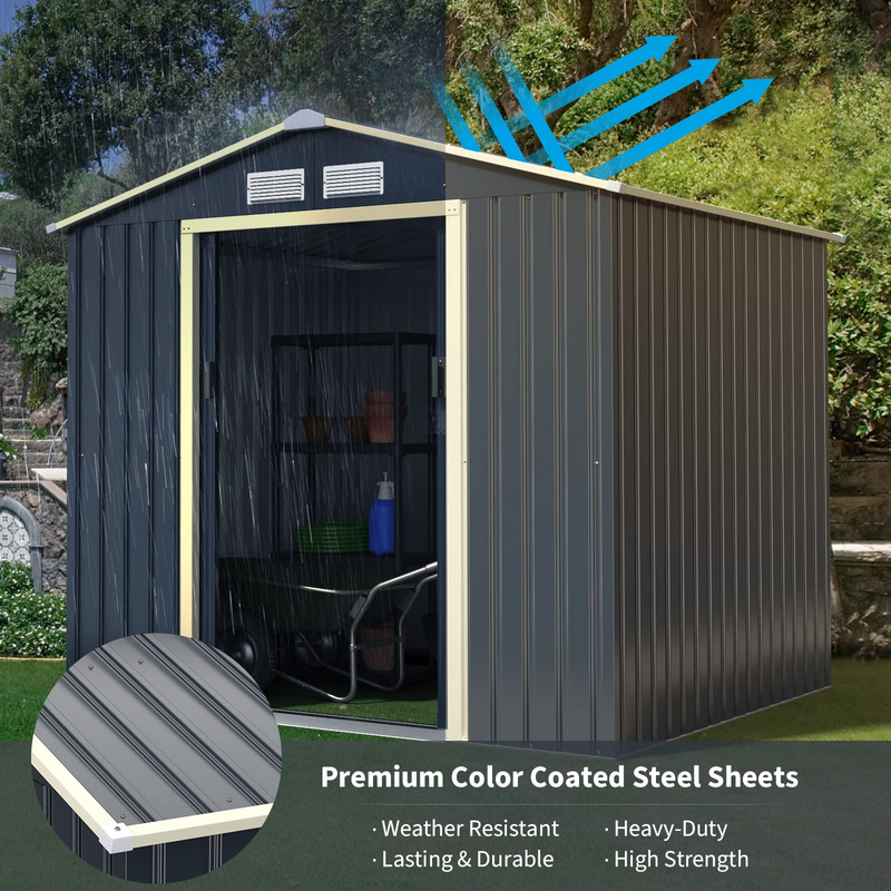 Load image into Gallery viewer, Goplus Storage Shed - GoplusUS
