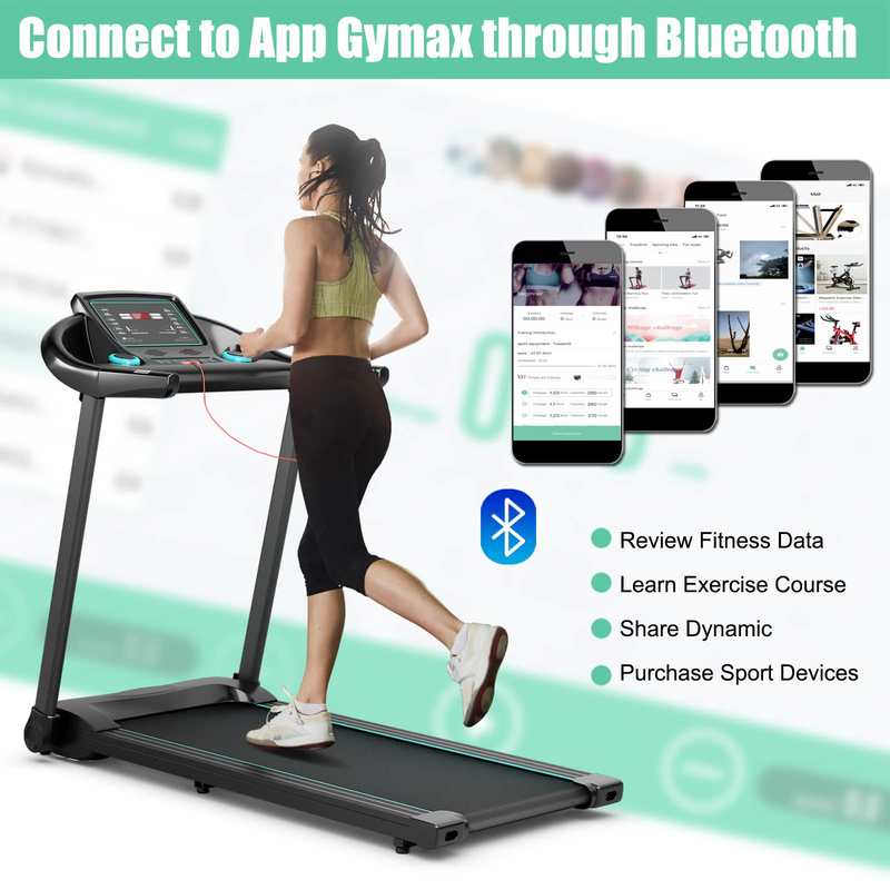 Load image into Gallery viewer, Goplus 2.25HP Folding Treadmill, Portable Electric Superfit Treadmill W/APP Control - GoplusUS
