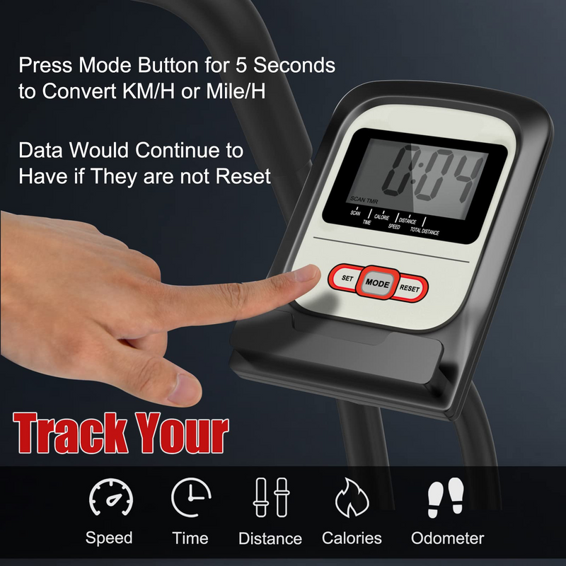 Load image into Gallery viewer, Goplus Air Bike, Fan Exercise Bike with Unlimited Resistance - GoplusUS
