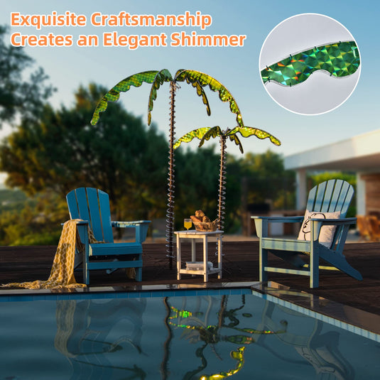 Lighted Palm Trees for Outside Patio - GoplusUS
