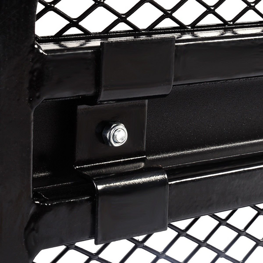 Goplus Universal ATV Front Cargo Basket Rack Luggage Carrier Steel Mesh Surface - GoplusUS