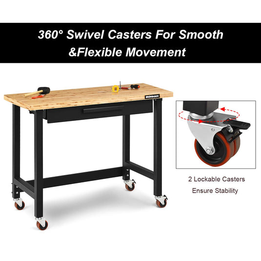 Goplus 48" Mobile Workbench - GoplusUS