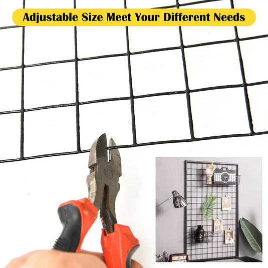 Goplus Hardware Cloth, 24 inch x 50 ft Black Vinyl Coated Welded Wire Mesh, Chicken Coop Wire Fence - GoplusUS