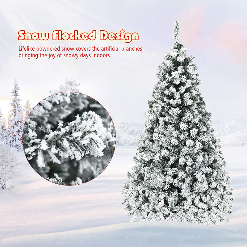 Load image into Gallery viewer, Goplus 6ft Pre-Lit Artificial Christmas Tree - GoplusUS
