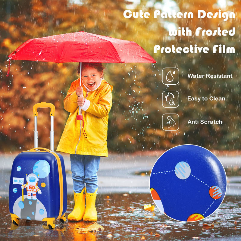 Load image into Gallery viewer, 2PC Kids Luggage, 12&quot; &amp; 16&quot; Kids Carry On Luggage Set - GoplusUS
