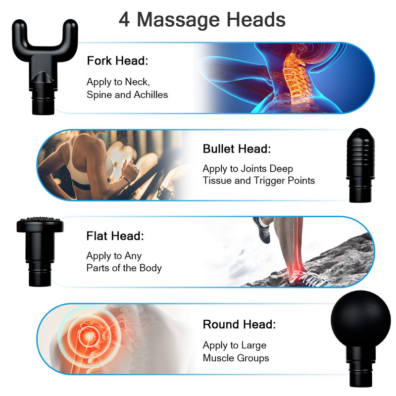 Load image into Gallery viewer, Goplus Massage Gun, Handheld Percussion Deep Tissue Massager - GoplusUS
