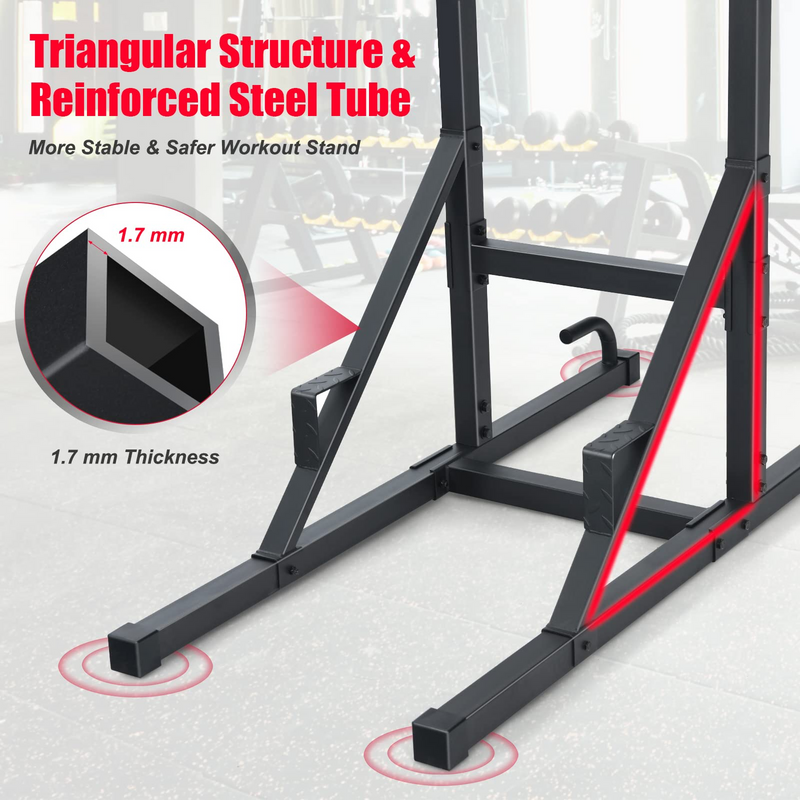 Load image into Gallery viewer, Goplus Power Tower Pull Up Bar Dip Station - GoplusUS
