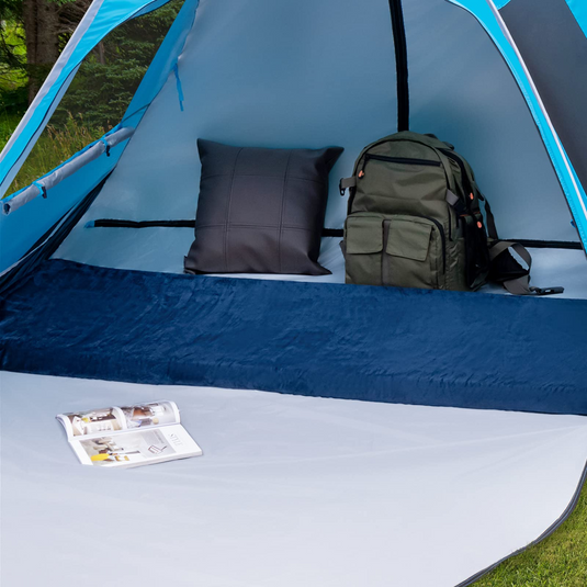 Goplus Memory Foam Camping Mattress, Waterproof Roll Up Floor Mattress with Carrying Bag - GoplusUS