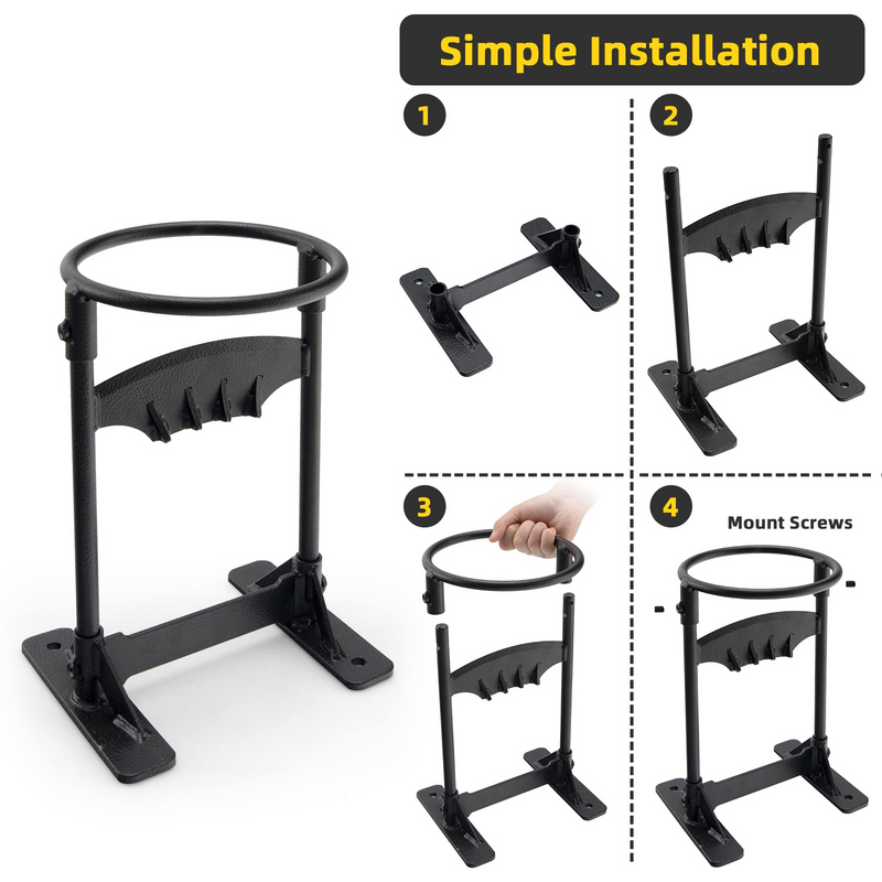 Load image into Gallery viewer, Goplus Firewood Kindling Splitter, High-Carbon Steel Manual Wood Splitter - GoplusUS
