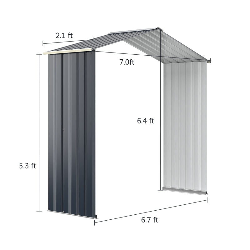 Load image into Gallery viewer, Goplus Storage Shed Extension Kit - GoplusUS
