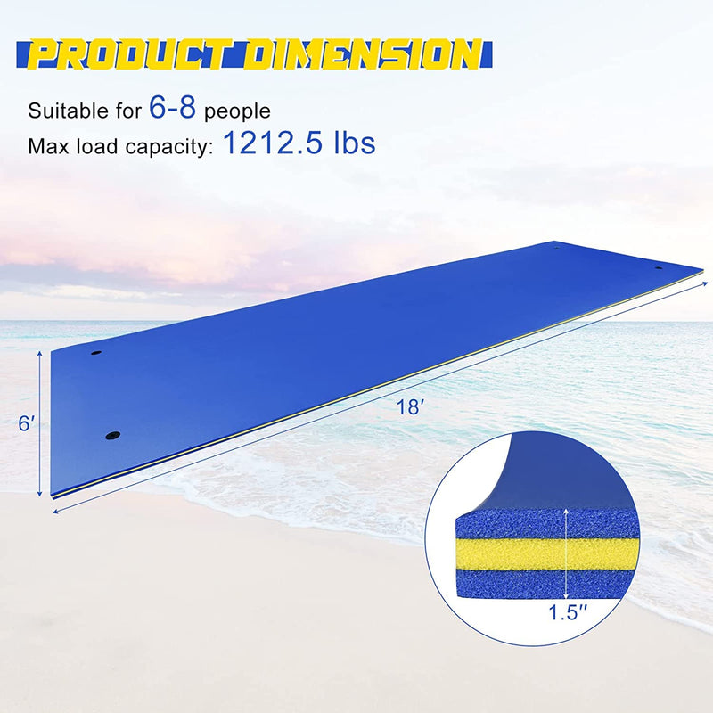 Load image into Gallery viewer, Floating Water Pad for Water Recreation and Relaxing
