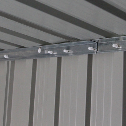 Goplus 4' X 7' Outdoor Storage Shed Garden Sliding Door Outside Tool House