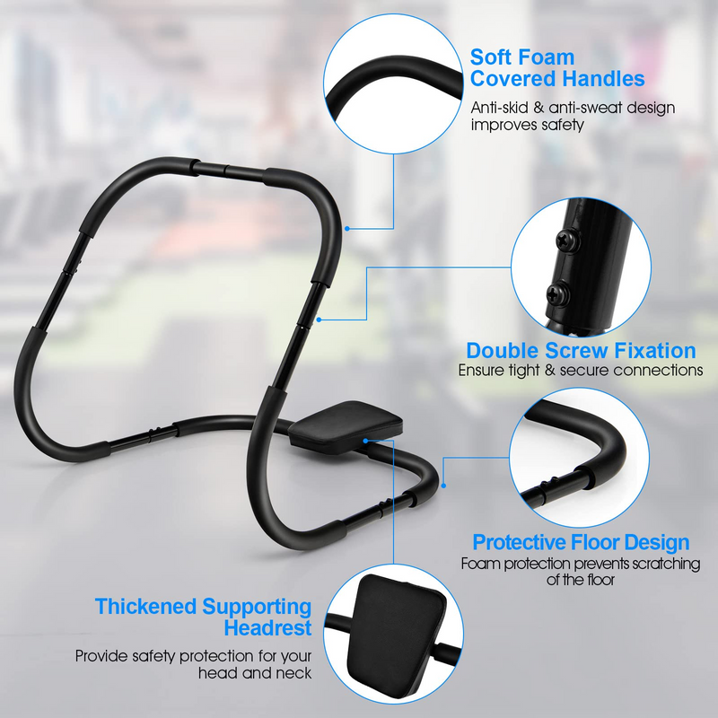 Load image into Gallery viewer, Goplus AB Fitness Crunch, Portable Abdominal Machine Workout Exerciser for Core Strength - GoplusUS
