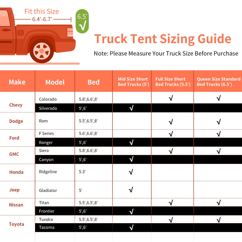 Load image into Gallery viewer, Goplus Truck Bed Tent, Waterproof PU2000mm Pickup Truck Tent for 2 Person with Removable Rainfly - GoplusUS
