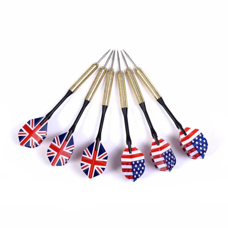 Load image into Gallery viewer, Goplus Dartboard and Cabinet Sets Ready-to-Play Bundle with Bristle Dartboard Complete with All Accessories - GoplusUS
