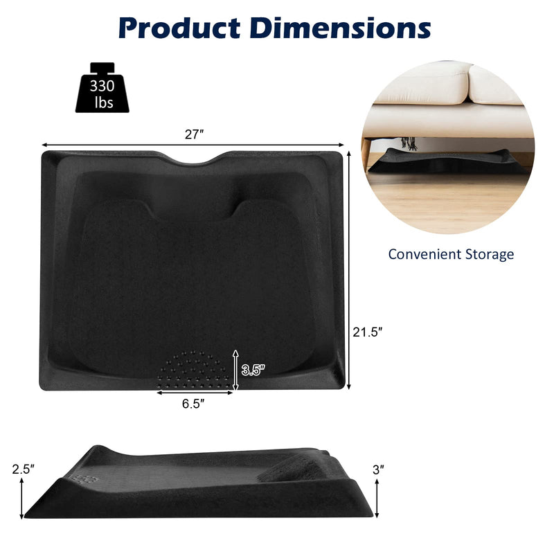 Load image into Gallery viewer, Goplus Anti-Fatigue Standing Desk Mat, Not Flat Comfort Mat with Massage Points - GoplusUS
