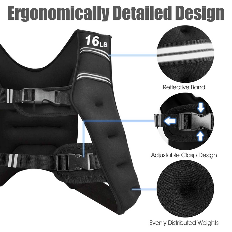 Load image into Gallery viewer, Goplus Weighted Vest - GoplusUS
