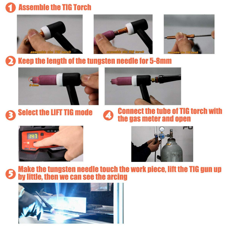 Load image into Gallery viewer, Goplus ARC Welder, 200 AMP Lift TIG Welding Machine - GoplusUS
