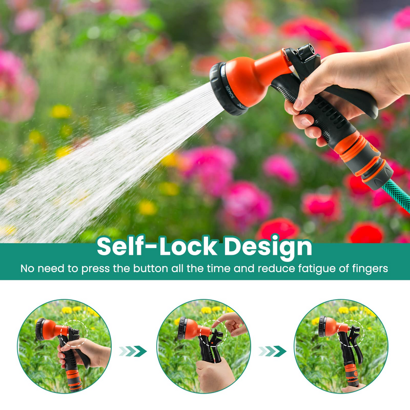 Load image into Gallery viewer, Goplus Retractable Garden Hose Reel, 1/2&quot; x 52.5 FT Wall Mounted Hose Reel with Auto Rewind - GoplusUS
