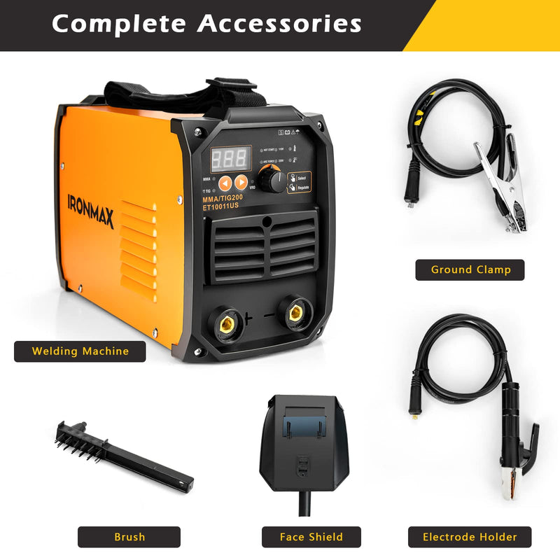 Load image into Gallery viewer, MMA/TIG 200 Stick Welder, 110V/220V Hot Start ARC Welding Machine - GoplusUS
